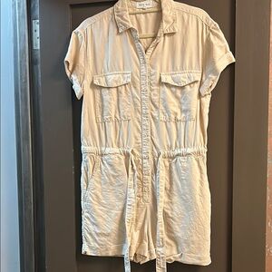 Bella Dahl Cream Collared Top